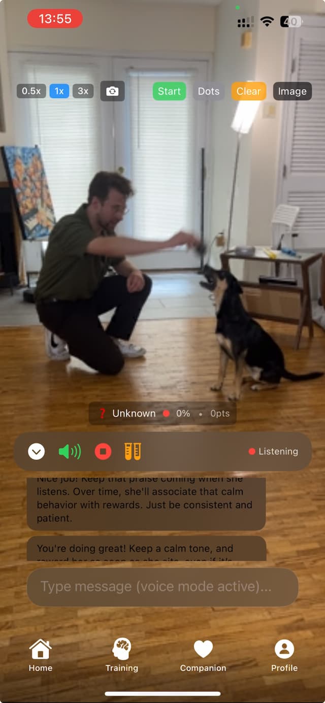 Live Training Feedback